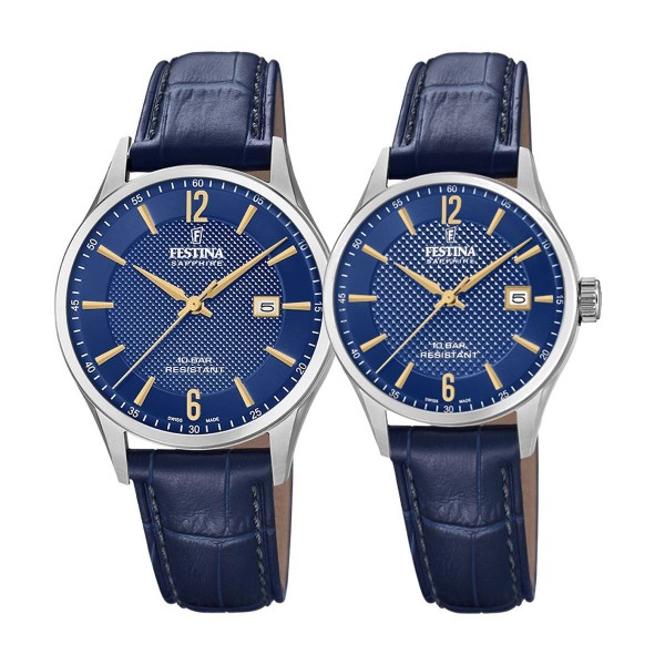 Комплект часовници за двойки Festina F20007/3 & F20009/3