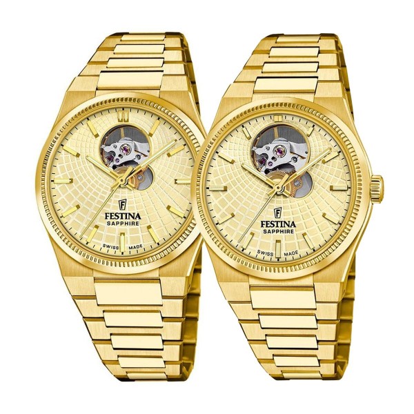 Комплект часовници за двойки Festina Swiss Made F20062/2-F20064/2