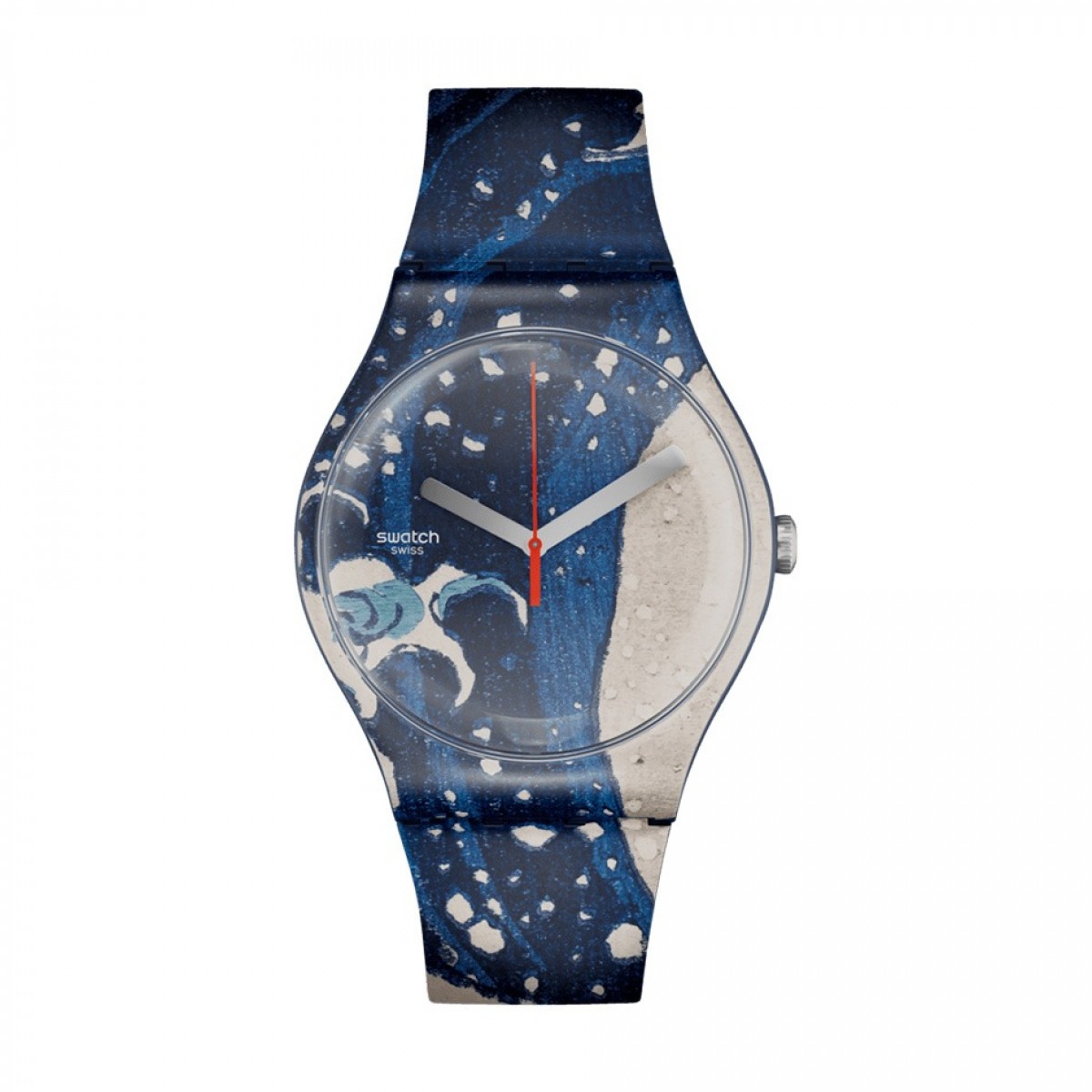 Часовник Swatch The Great Wave By Hokusai & Astrolabe SUOZ351