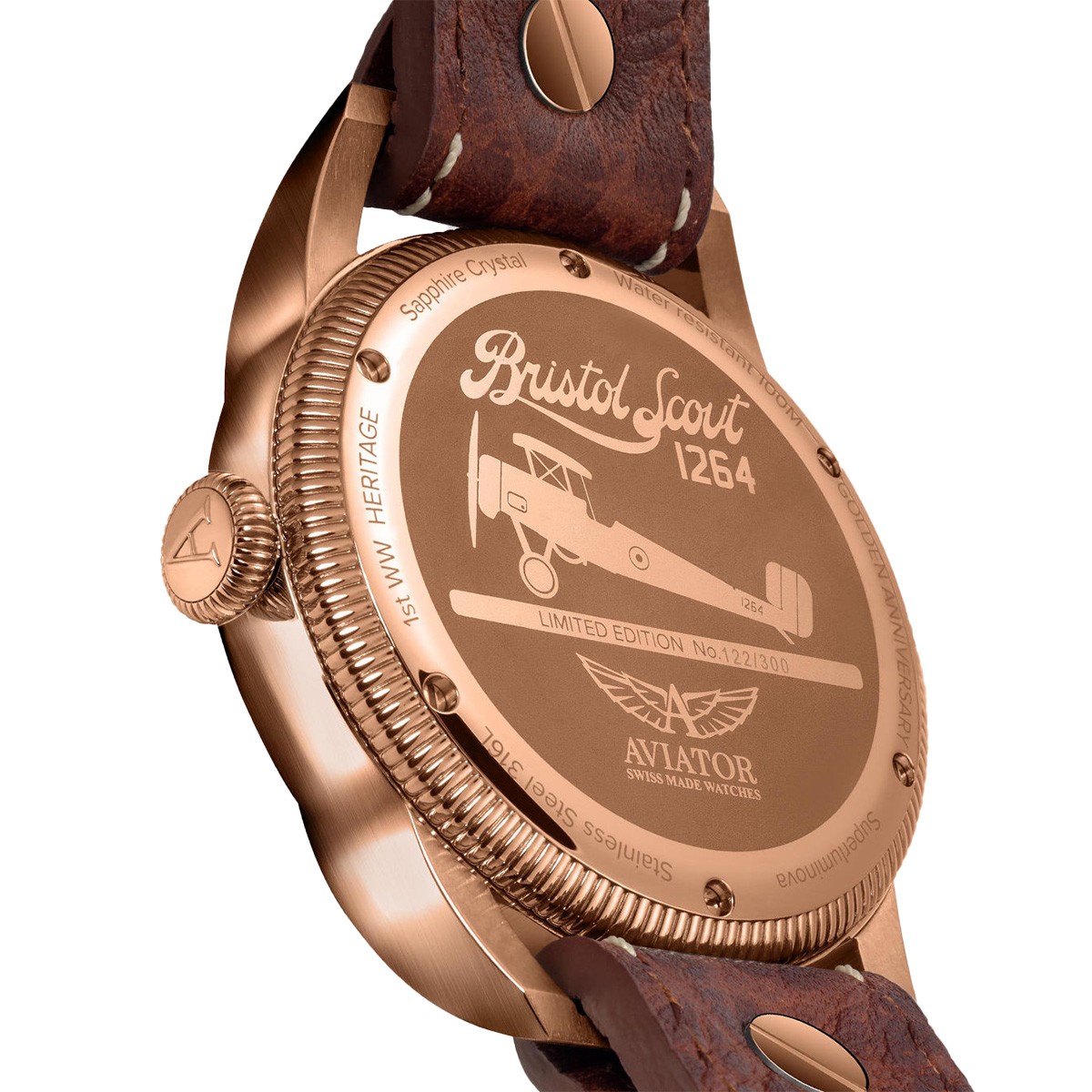 Часовник Aviator Bristol Scout V.3.18.8.314.4 Часовник Aviator Bristol Scout V.3.18.8.314.4