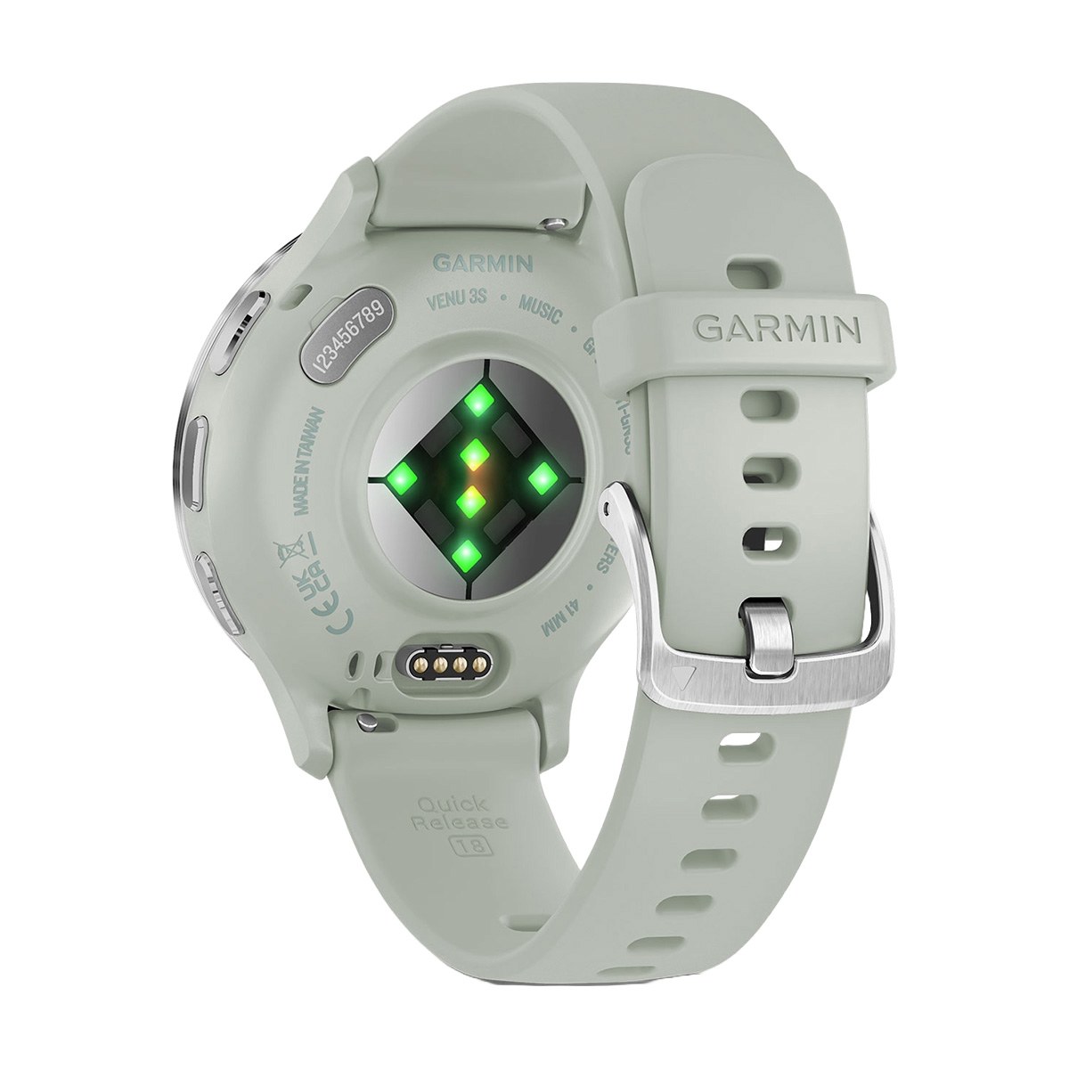Часовник Garmin Venu 3S Silver/Sage Grey 010-02785-01
