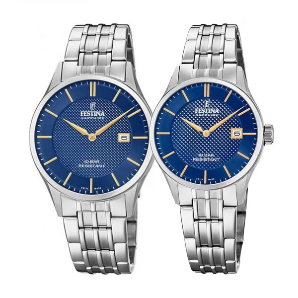 Комплект часовници за двойки Festina F20005/3 & F20006/3
