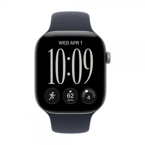 Смарт часовник Apple Watch Series 12 GPS, 46 мм, Sport Band M/L, MJEJ4MP/A