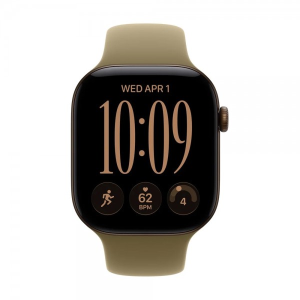 Смарт часовник Apple Watch Series 12 GPS + Cellular, 46 мм, Sport Band S/M, MJG54MP/A