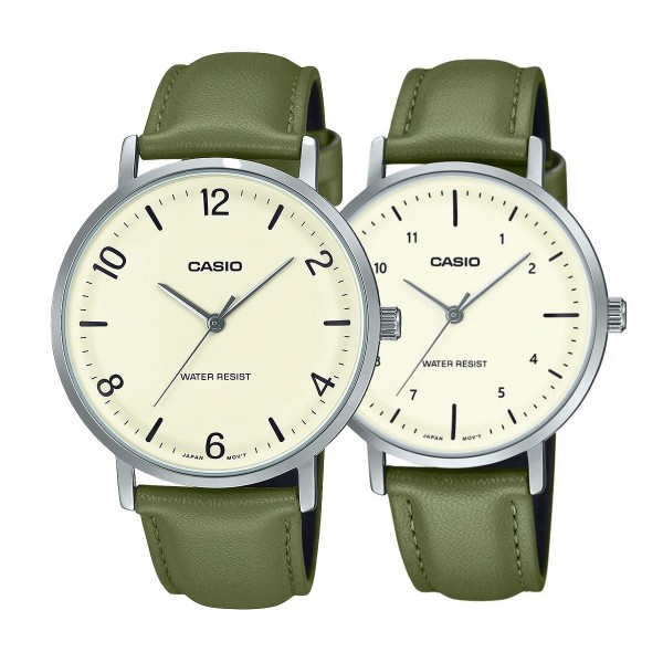 Комплект часовници за двойки Casio MTP-VT03L-7BDF-LTP-VT03L-3BDF