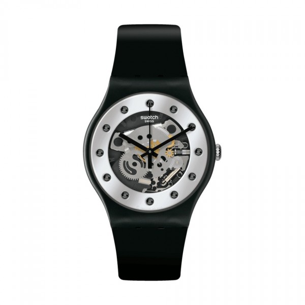 Часовник Swatch Silver Glam SO29B109
