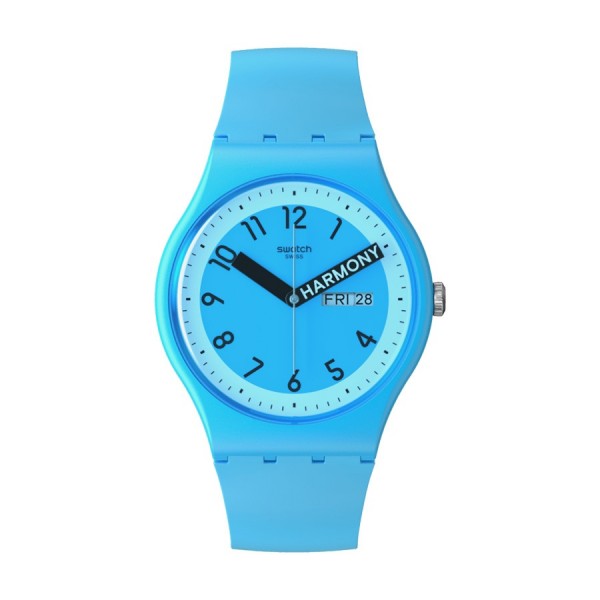 Часовник Swatch Proudly Blue SO29S702