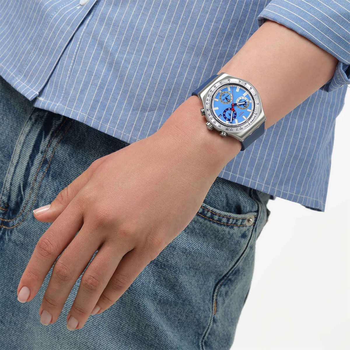 Часовник Swatch Sky Reflective YVS541