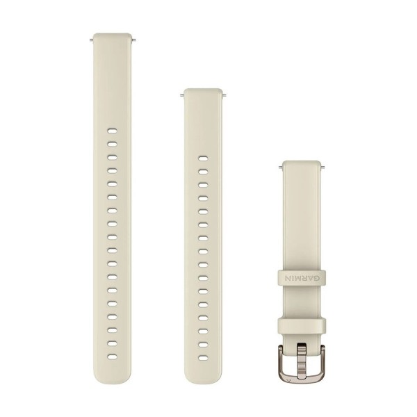 Силиконова каишка Garmin Lily, 14 мм, бяла, 010-13302-00