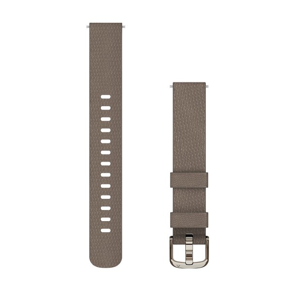 Текстилна каишка Garmin Lily, 14 мм, кафява, 010-13302-10