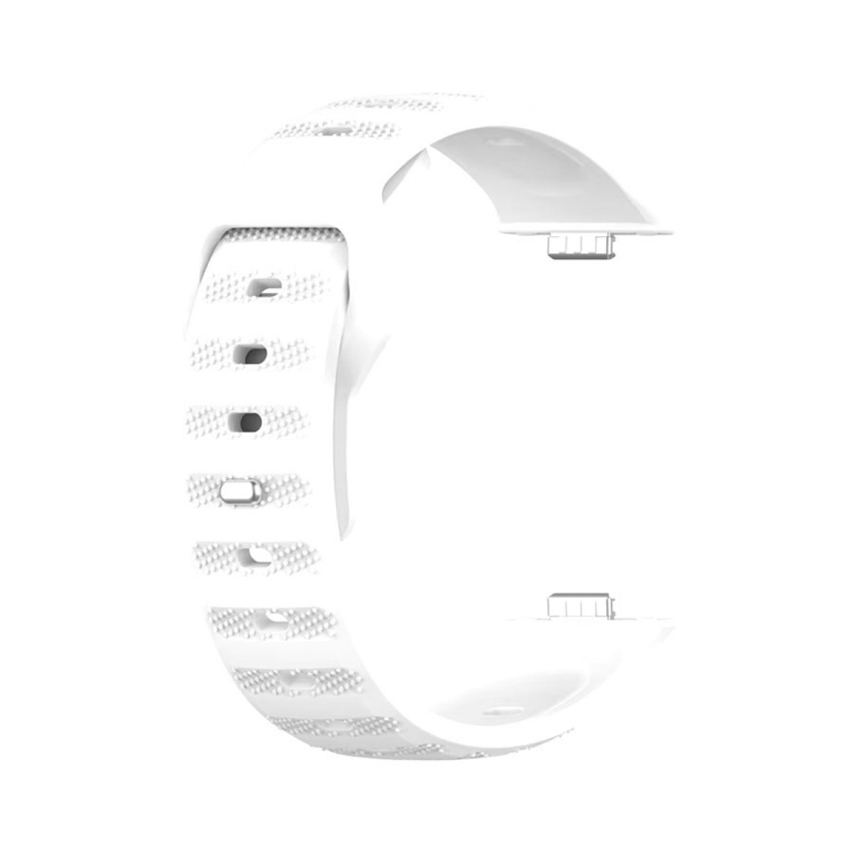 Силиконова каишка за Huawei Watch Fit, бяла, VDS27008 Силиконова каишка за Huawei Watch Fit, бяла, VDS27008