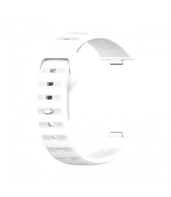Силиконова каишка за Huawei Watch Fit, бяла, VDS27008