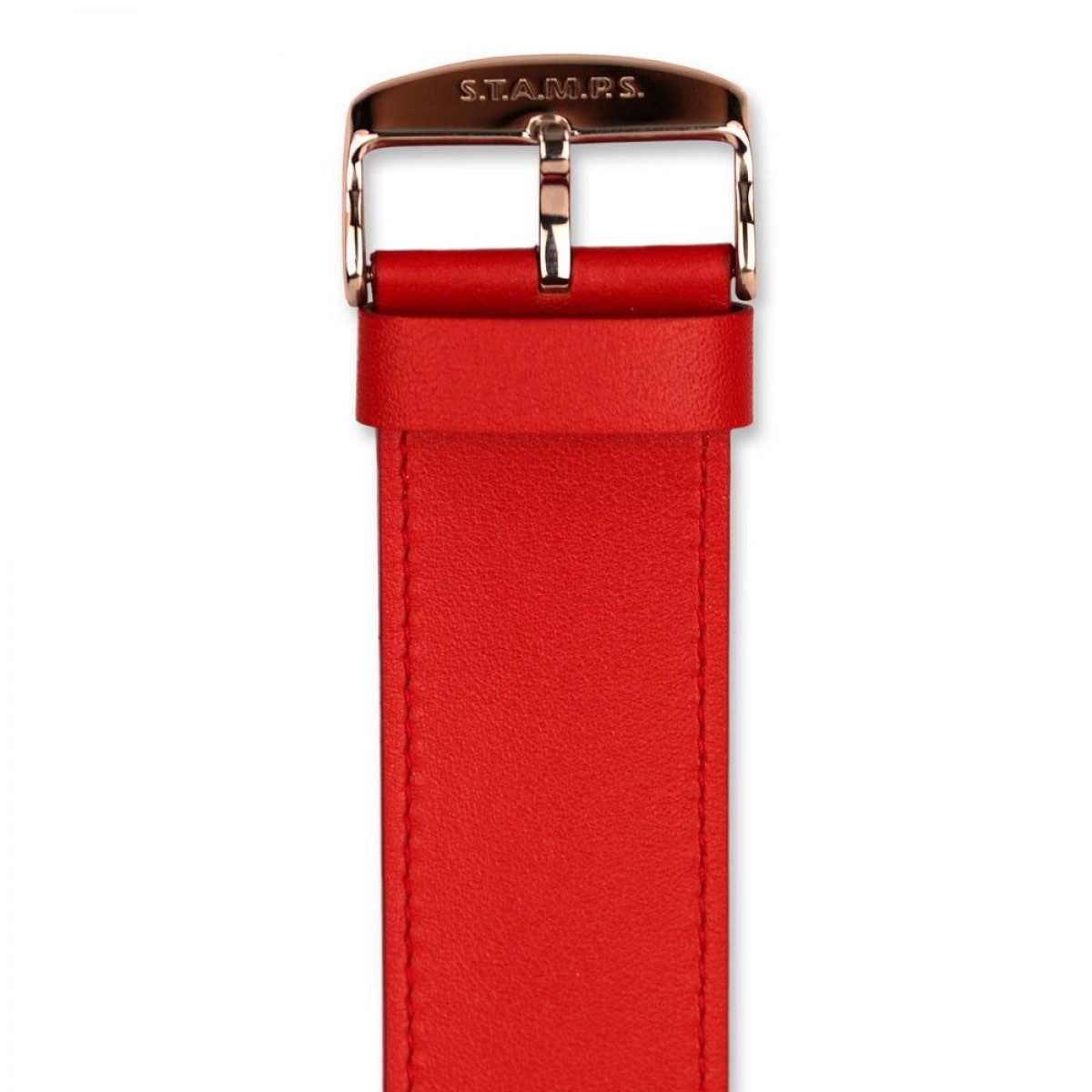 Каишка за часовник S.T.A.M.P.S Classic Leather, Red 100003-1700