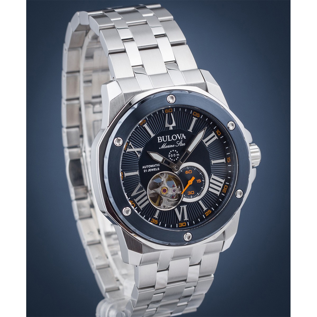 Часовник Bulova Marine Star 98A302 - Timer.bg