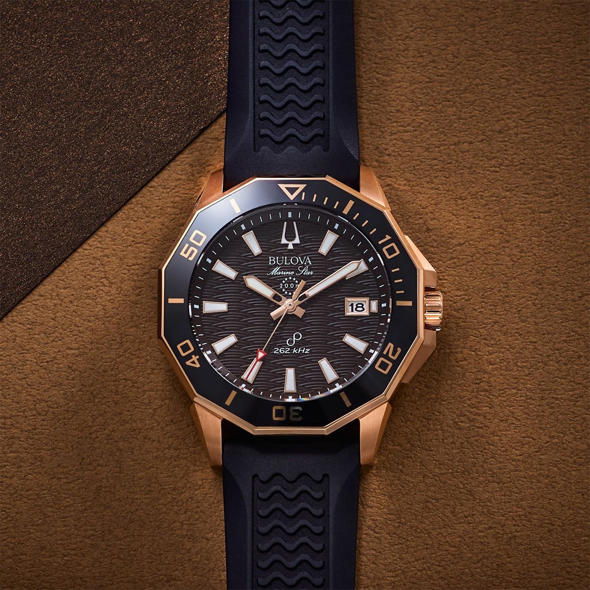 Часовник Bulova Marine Star Precisionist 98B421 - Timer.bg
