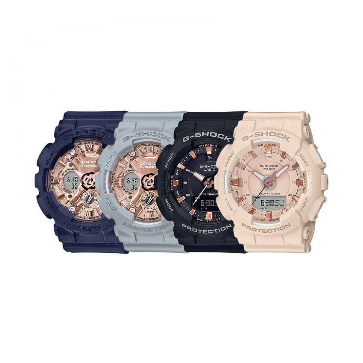 Часовник Casio G-Shock GMA-S130PA-1AER