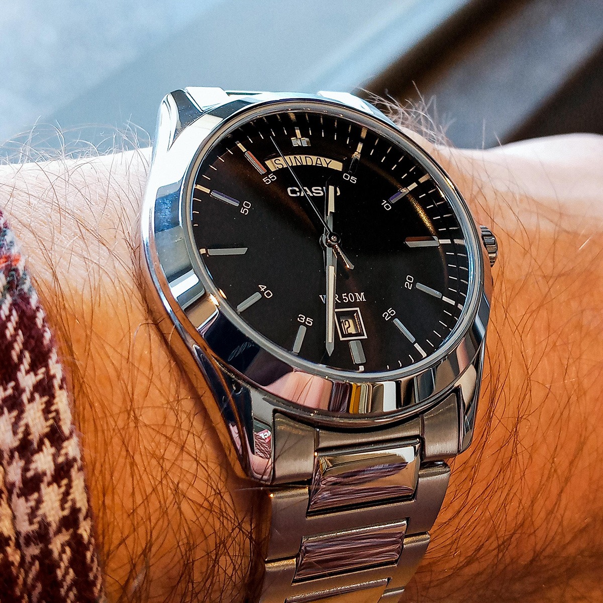 Часовник Casio MTP-1370D-1A1VEF - Timer.bg