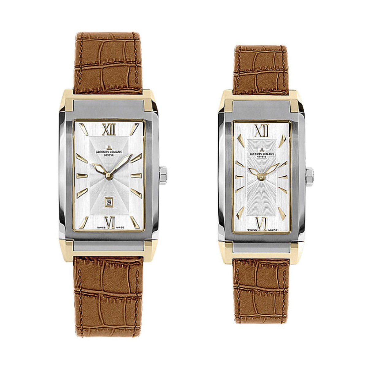 Комплект часовници за двойки Jacques Lemans G-182D & G-183D