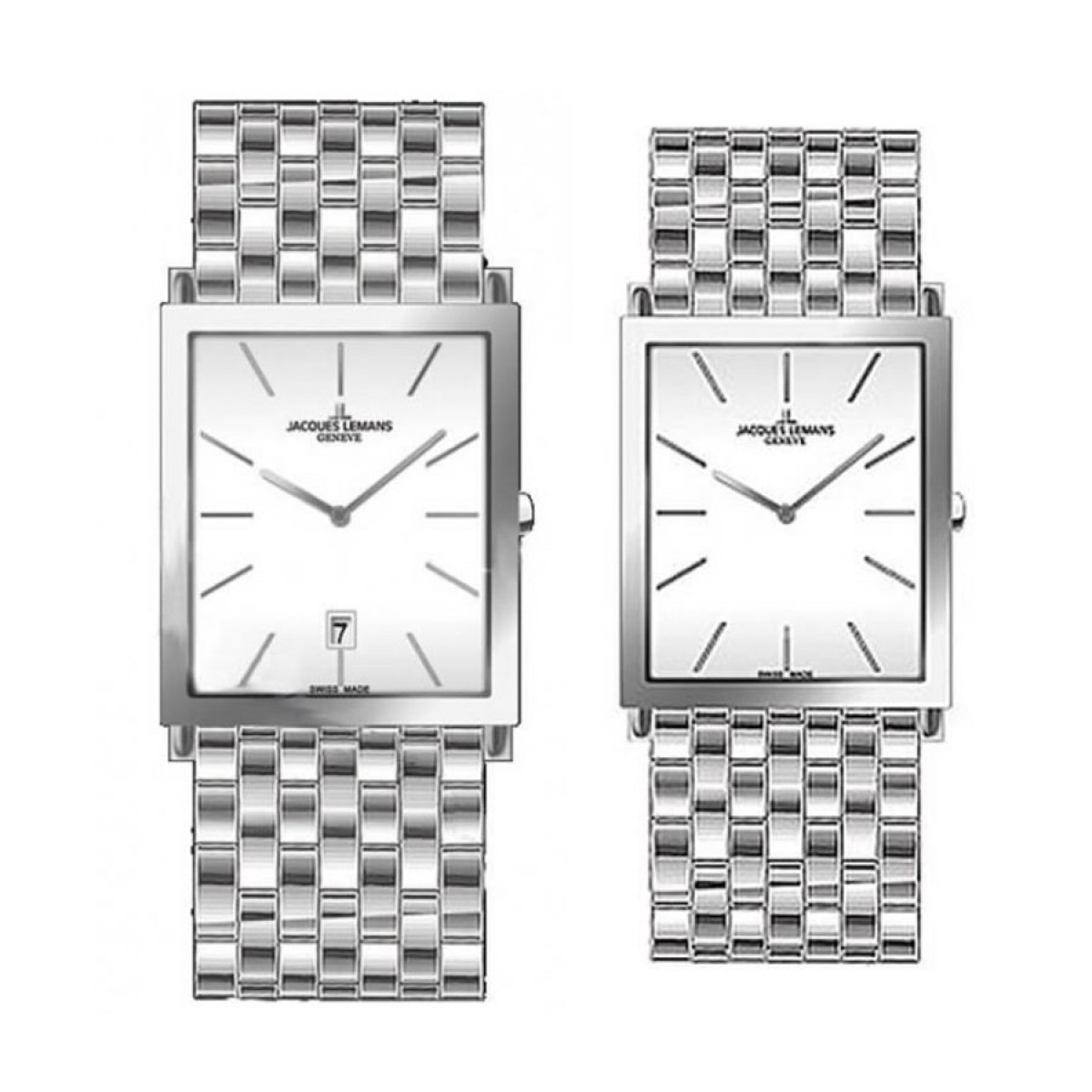 Комплект часовници за двойки Jacques Lemans G-201F & G-202F