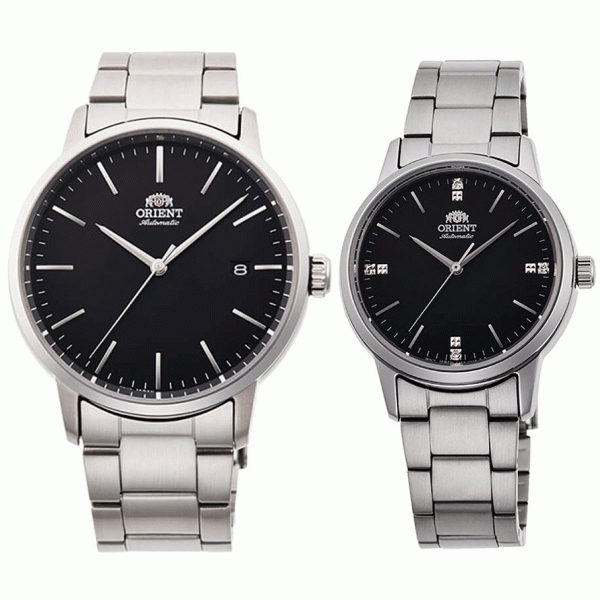 Комплект часовници за двойки Orient RA-AC0E01B & RA-NB0101B