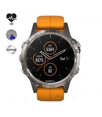 Часовник Garmin Fenix 5 Plus Sapphire 010-01988-05
