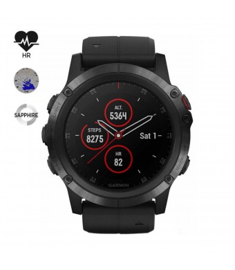 Часовник Garmin Fenix 5X Plus Sapphire 010-01989-01