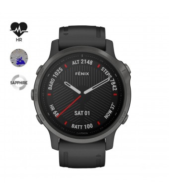 Часовник Garmin Fenix 6S Sapphire Carbon Gray DLC 010-02159-25