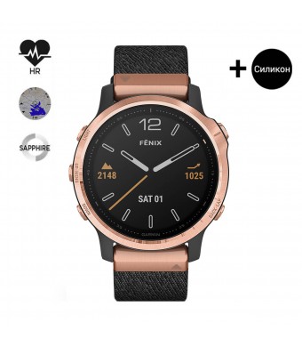 Часовник Garmin Fenix 6S Sapphire Rose Gold 010-02159-37