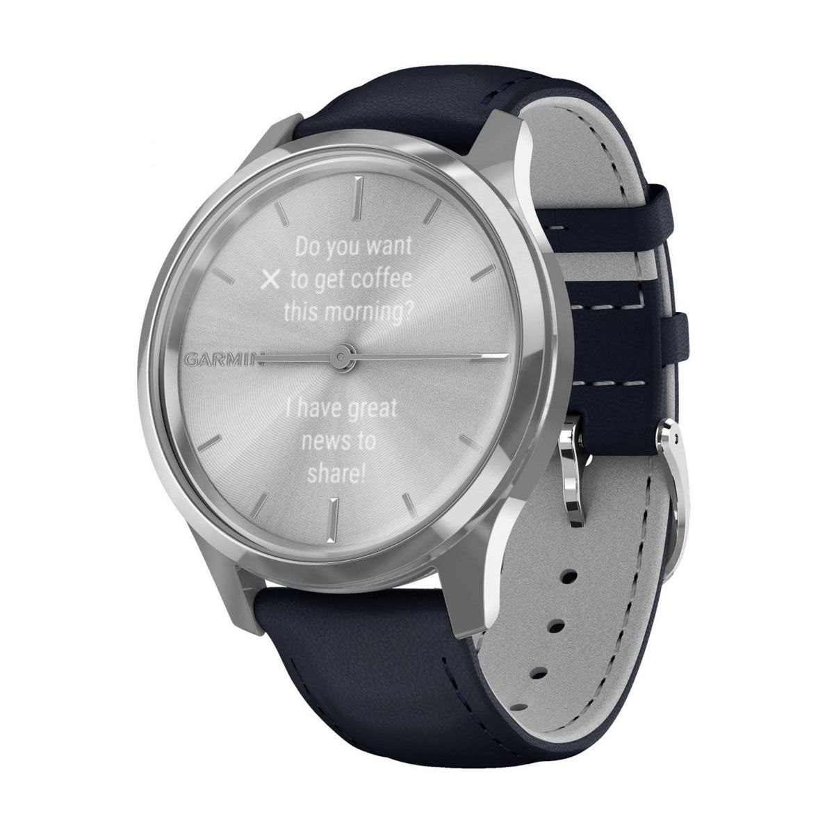 Часовник Garmin Vivomove Luxe Navy/Silver 010-02241-20