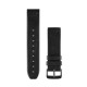 Кожена каишка Garmin QuickFit 22 мм, Черна, 010-12500-02