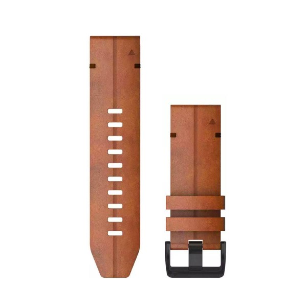 Кожена каишка Garmin QuickFit, 26 мм, Кафява, 010-12864-05