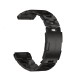 Титаниева верижка Garmin QuickFit, 26 мм, Черна, 010-12864-09