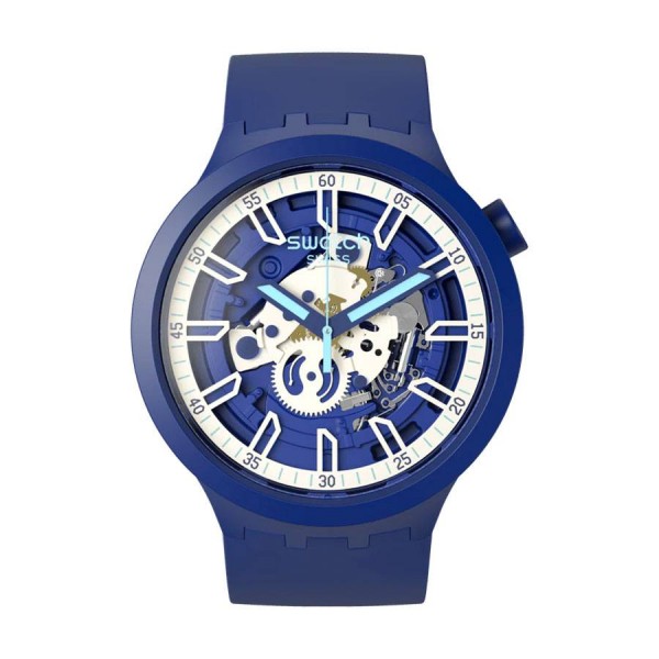 Часовник Swatch Iswatch Blue SB01N102