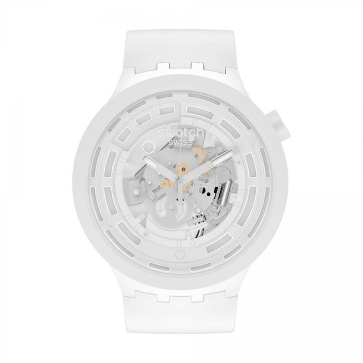 Часовник Swatch C-White SB03W100
