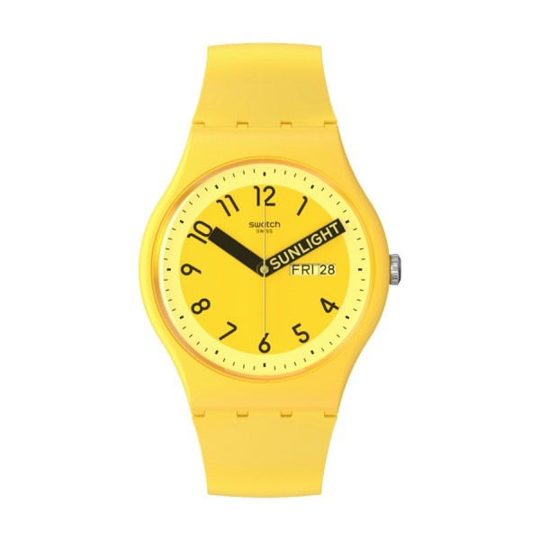 Часовник Swatch Proudly Yellow SO29J702