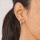 Дамски обеци с цирконий Fossil JF04380710