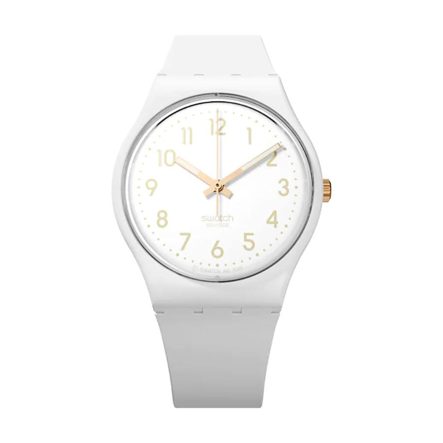 Часовник Swatch White Bishop GW164