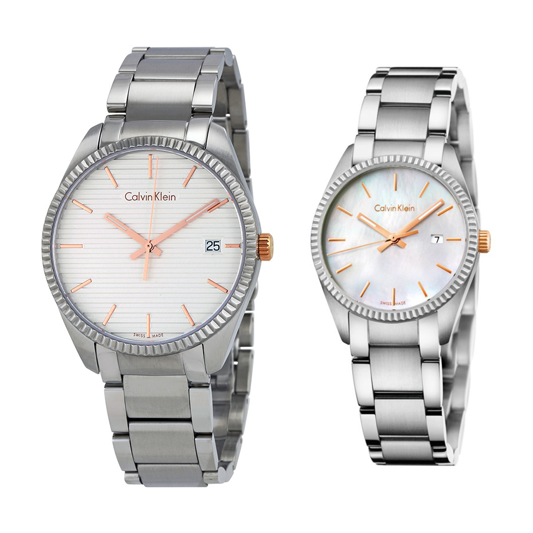 Комплект часовници за двойки Calvin Klein K5R31B46 & K5R33B4G