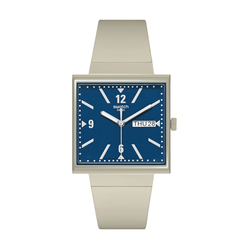 Часовник Swatch What If Beige SO34T700